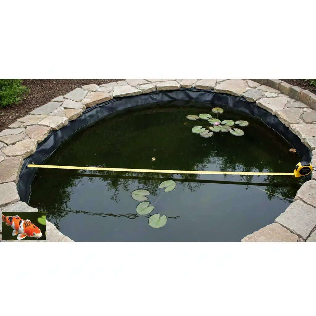 Comment choisir la taille de sa bâche pour son bassin ? Koi Brothers