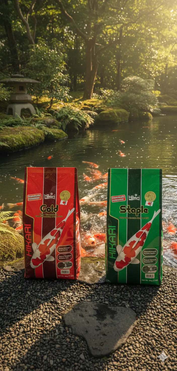 Pourquoi choisir une nourriture Hikari pour ses carpes koï ? Introduction Koi Brothers