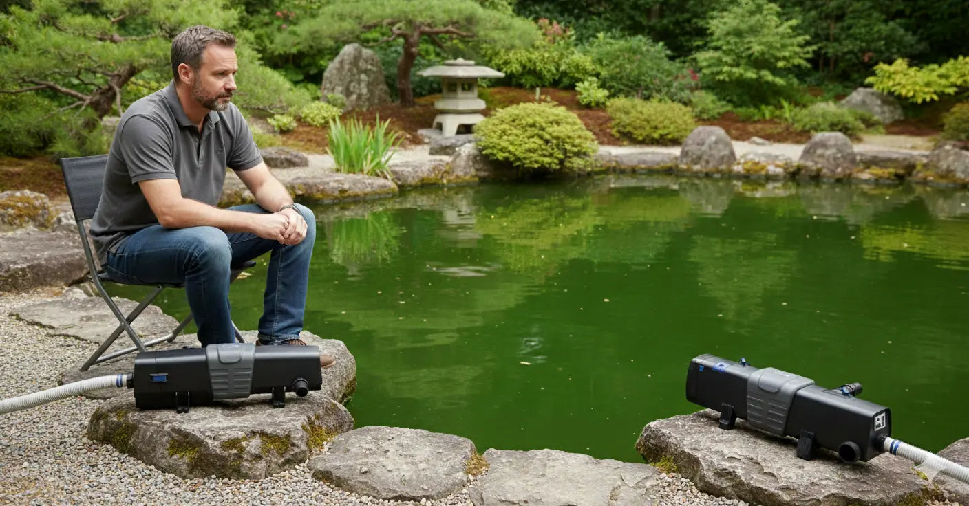 Comment choisir un stérilisateur UV pour son bassin à carpes koï Koi Brothers