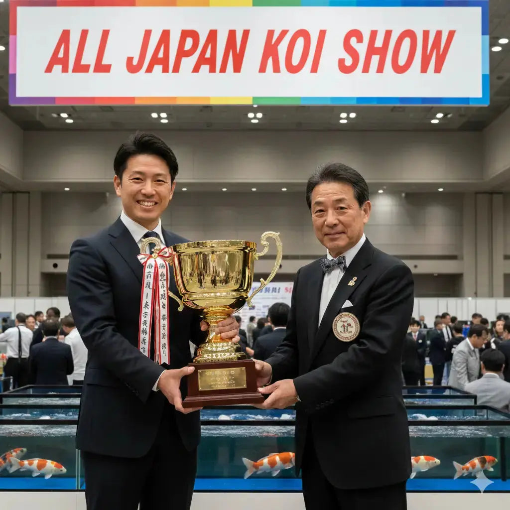 Koi Show : Découvrez les concours de carpes koi japonaises Koi Brothers