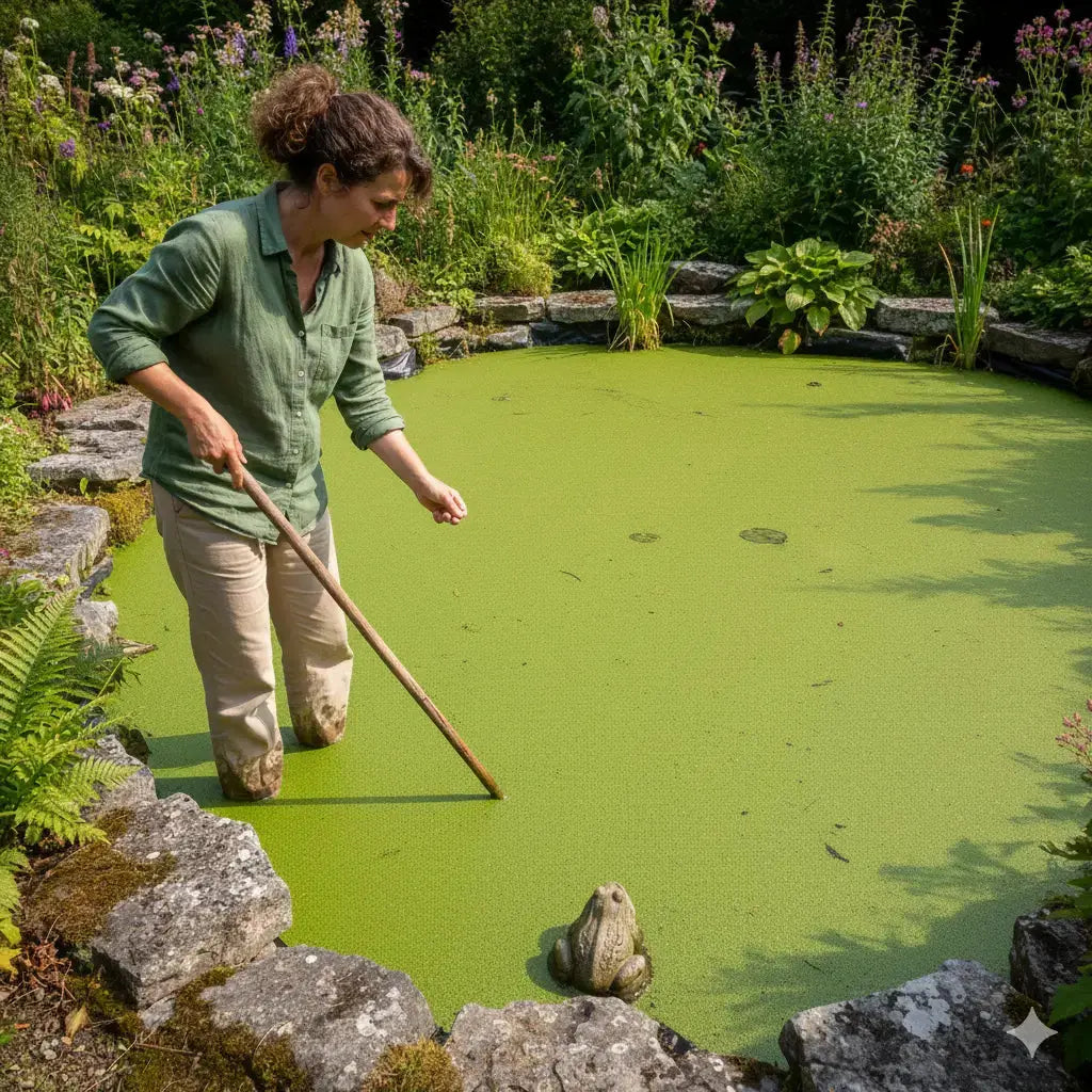 Eau verte dans un bassin à carpes koi : causes et solutions Koi Brothers