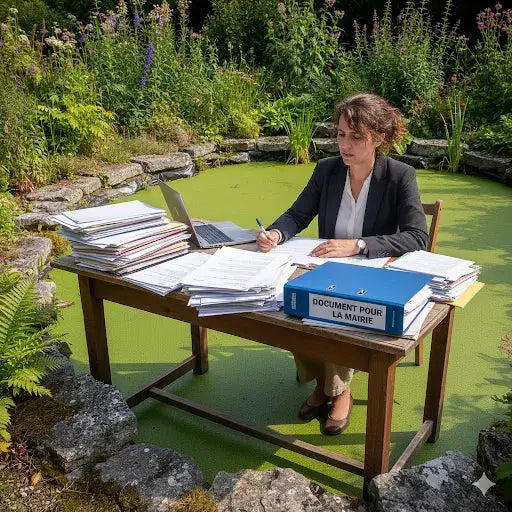 Bassin de jardin : permis de construire ou déclaration ? Koi Brothers