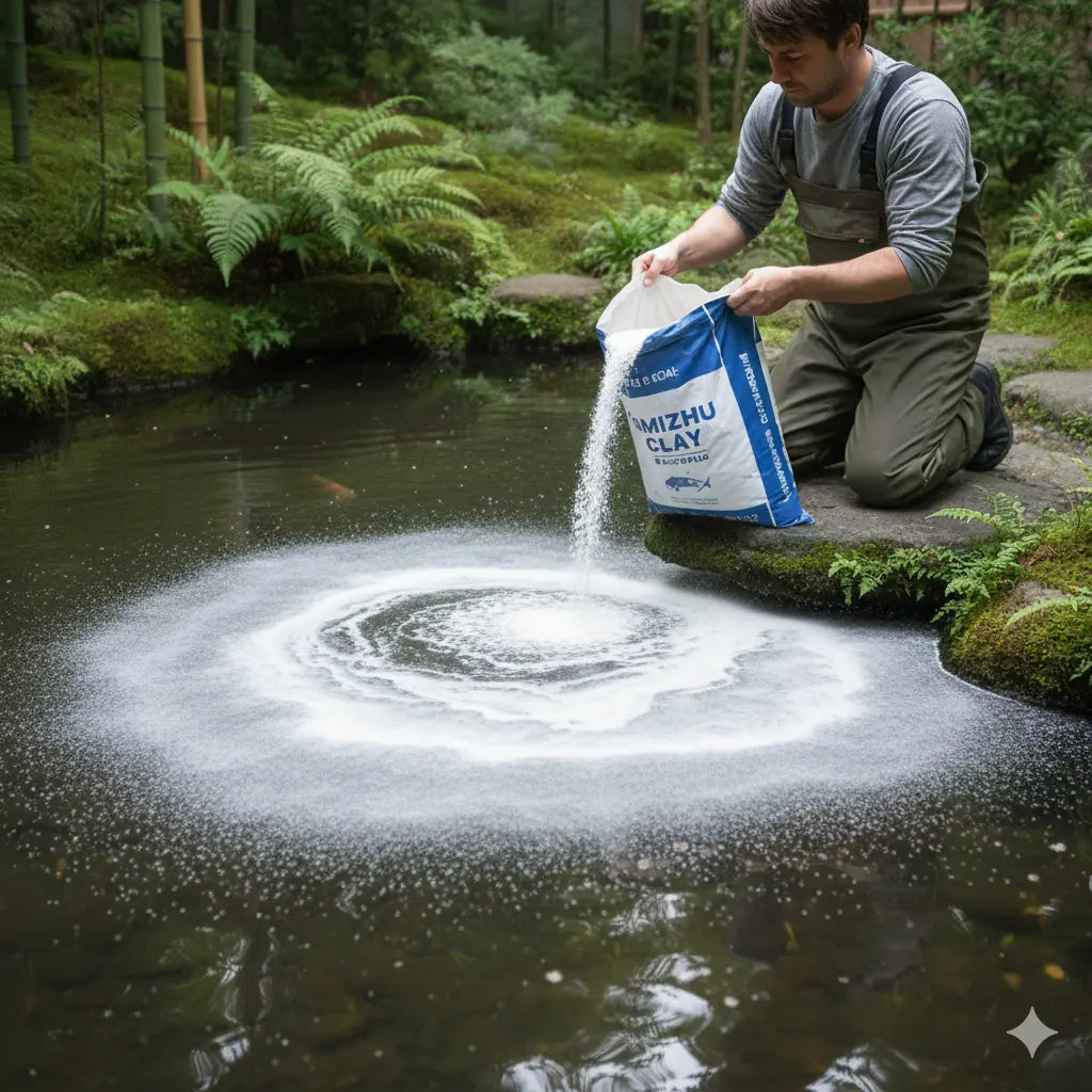 Pourquoi mettre de l’argile dans son bassin à carpes koï Koi Brothers