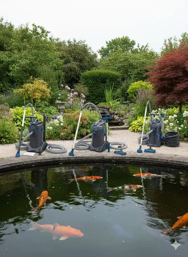 Aspirateurs de bassin : pourquoi sont-ils indispensables ? Koi Brothers