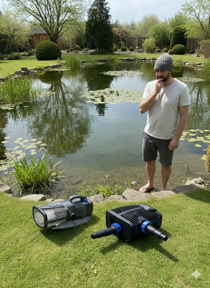 Comment choisir sa pompe de bassin pour carpes koï Koi Brothers