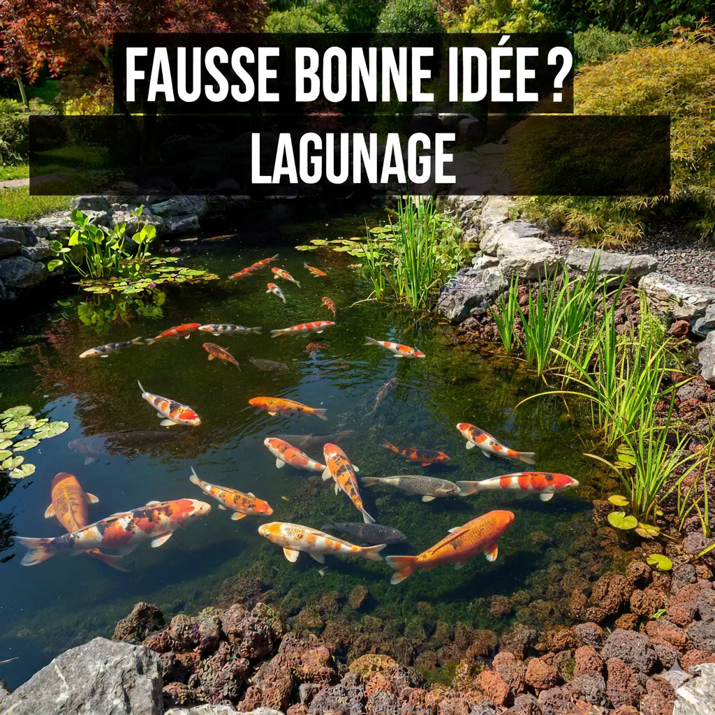 Lagunage dans un bassin à carpes koï : une fausse bonne idée Koi Brothers