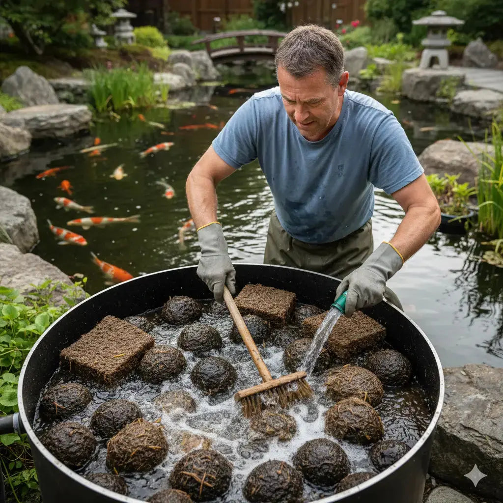 Quand nettoyer sa filtration de bassin ? Conseils pour limiter l’entretien Koi Brothers