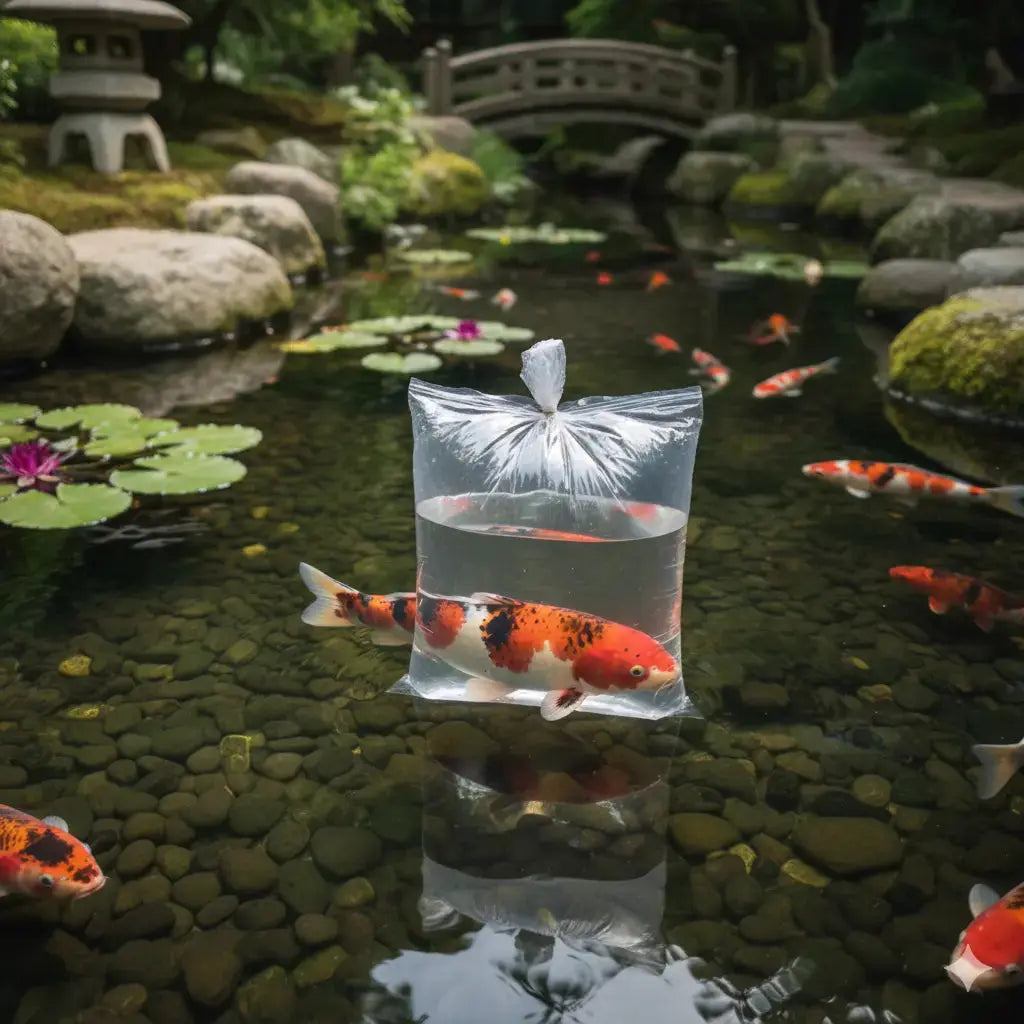 Comment introduire une carpe koi dans un bassin sans risque Koi Brothers