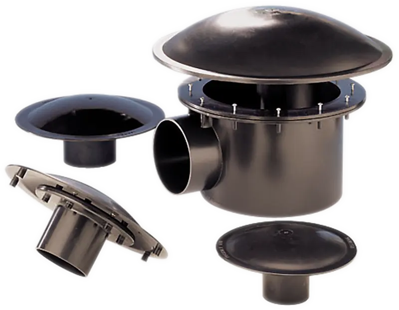 Skimmer-et-bonde-de-fonds-bassin Koi Brothers