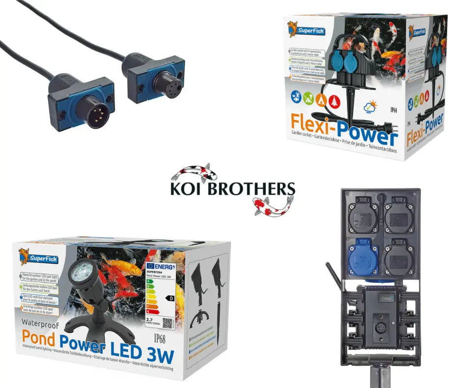 Bornes-électrique-Lumières Koi Brothers