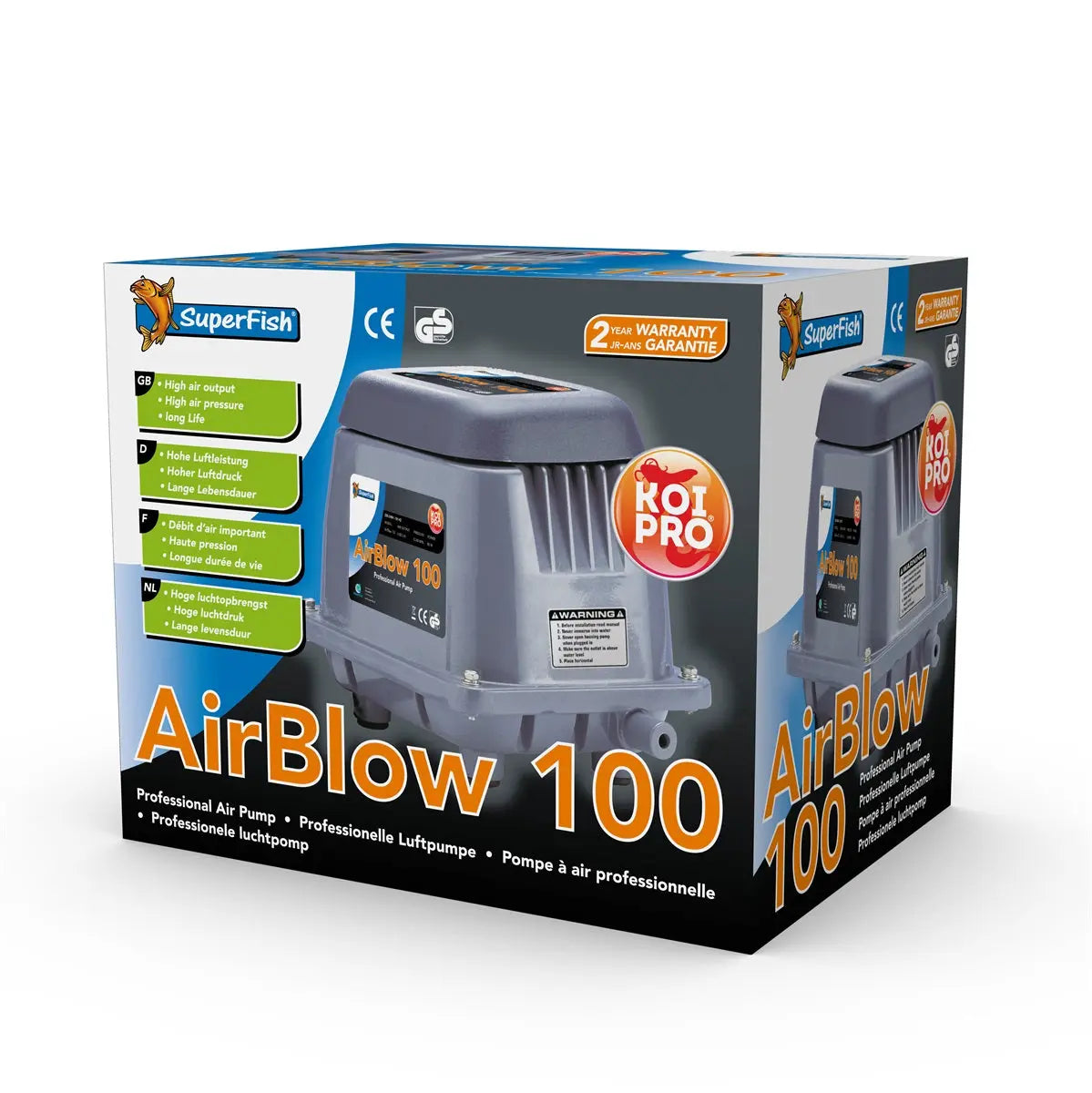 AirBlow 100 KOI PRO