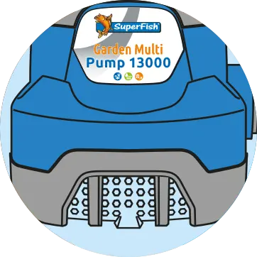 Garden Multi pompe 13000l/h SUPERFISH